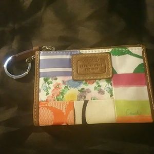 Coach Hampton Patchwork mini skinny